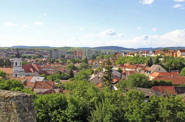 Stadsbilden av ungerska staden Eger — Stockfoto