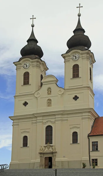 Tihany Abbey adlı Balaton Gölü, Macaristan — Stok fotoğraf