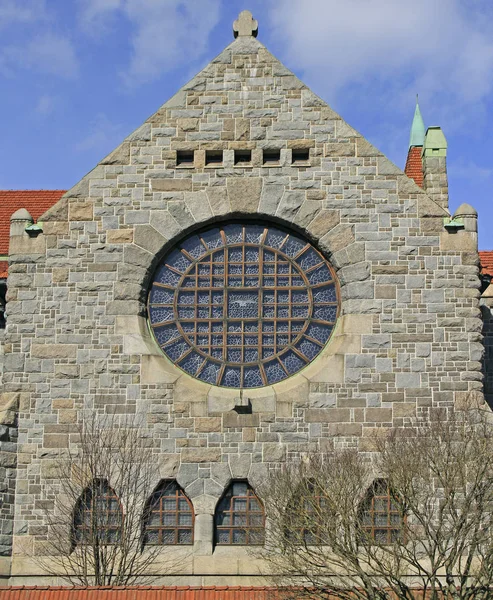 Medieval cathedral in Tampere, Finland — Stock Photo, Image