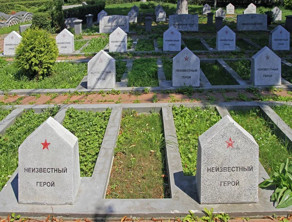 Sovyet askeri mezarlığı stonegraves Sighisoara bilinmeyen kahraman ile