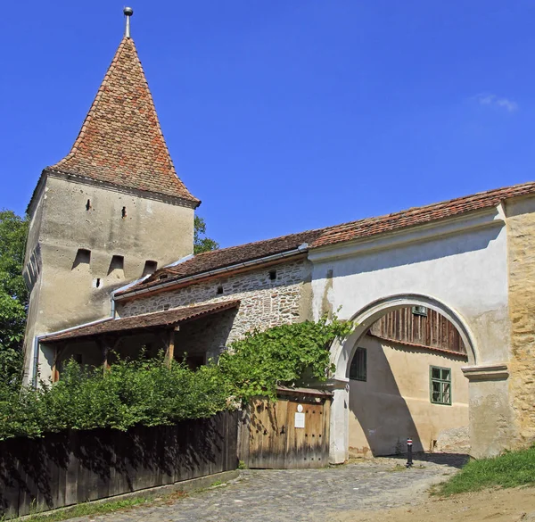 Věž Kožešnictví v citadely Sighisoara — Stock fotografie