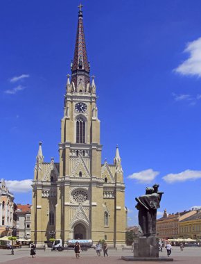 Novi Sad Katolik Katedrali adı Mary Kilisesi olduğunu