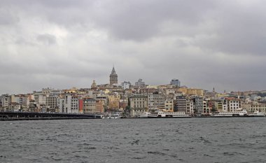 Galata Köprüsü ve Galata Kulesi Istanbul '