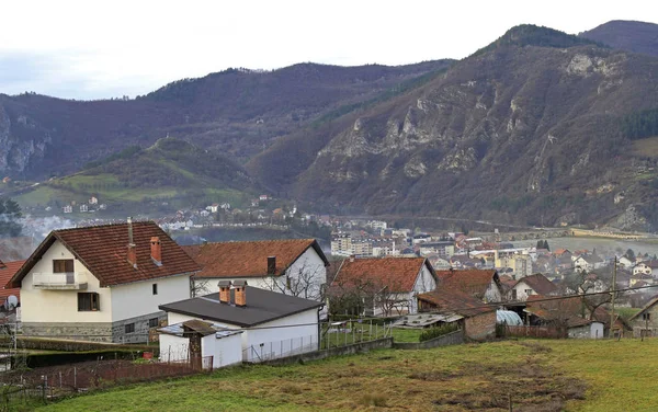 The small nice city Visegrad — Stock Photo, Image