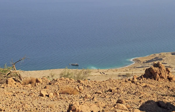 Coast of the Dead Sea near Ein Gedi — Stock Photo, Image