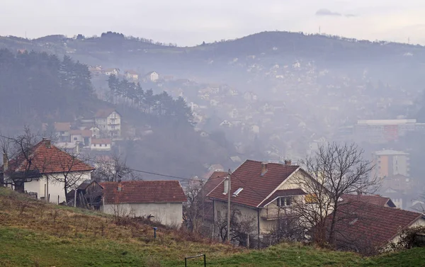 Město Užice na jihu Srbska — Stock fotografie