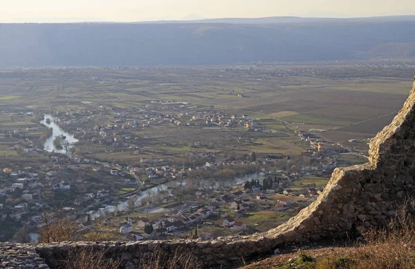 Blagaj çevresinin bir görünüm — Stok fotoğraf