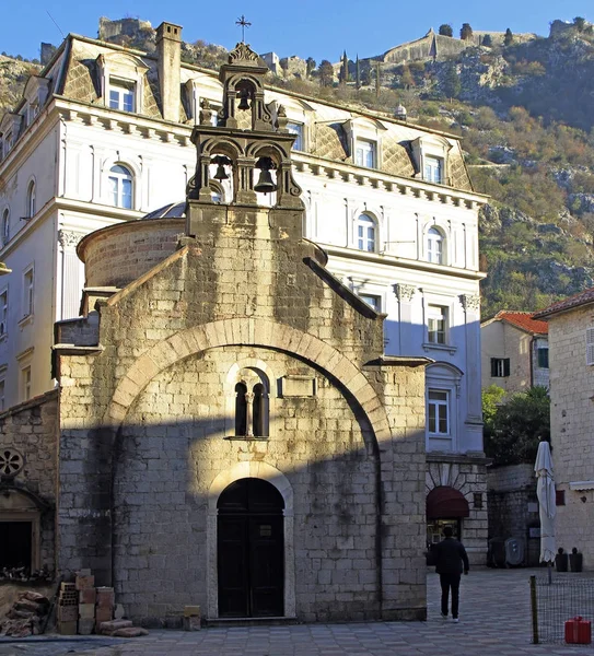 Kościół św Łukasza w Kotor, Czarnogóra — Zdjęcie stockowe
