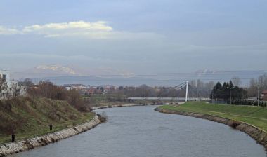 Nisava Nehri Sırp City Nis