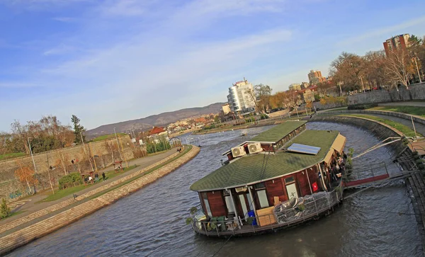 Nisava Nehri Sırp City Nis — Stok fotoğraf