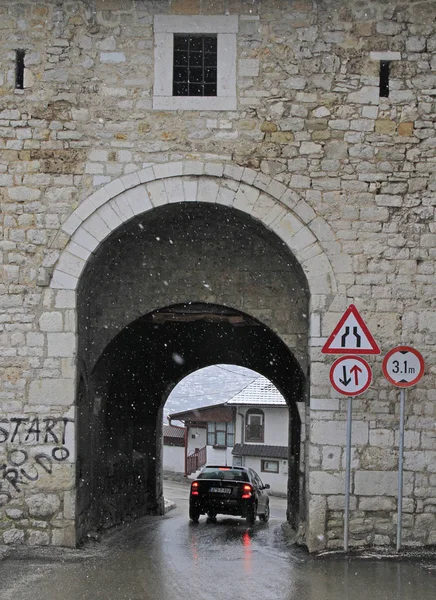 Burgturm von Visegrad am Stadtrand von Sarajevo — Stockfoto