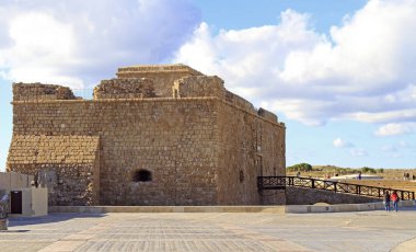 Paphos'deki / daki eski kale