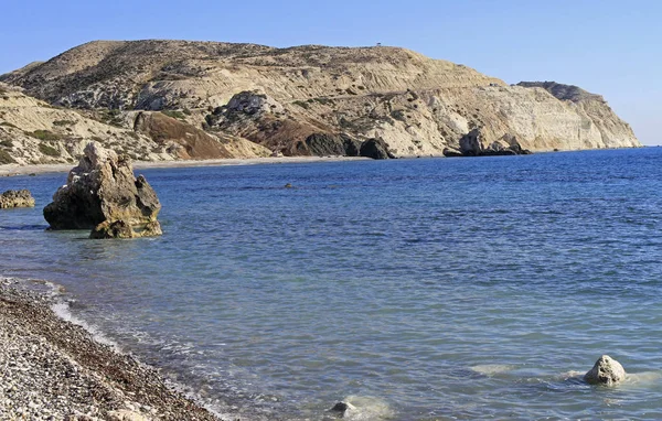 Turistiska landmärken Afrodites klippa — Stockfoto