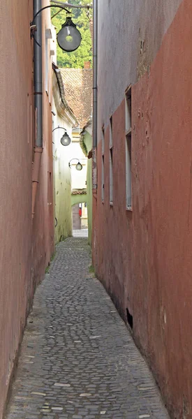 Romanya 'nın Brasov kentinde Strada Sforii — Stok fotoğraf