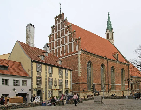 Igreja de São João em Riga, Letónia — Fotografia de Stock