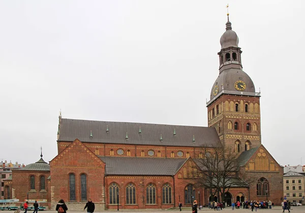 Evangelist Lutheran Riga Dome Cathedral — Stok fotoğraf