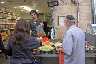 Machane Yehuda Pazar Kudüs, İsrail