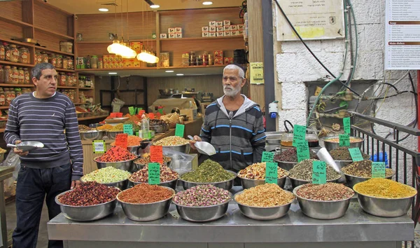 Mercado Machane Yehuda en Jerusalén, Israel —  Fotos de Stock