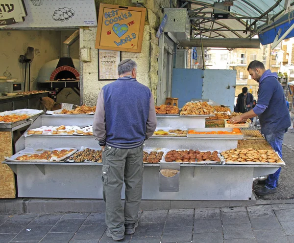 エルサレム、イスラエル共和国の Machane イェフダ マーケット — ストック写真