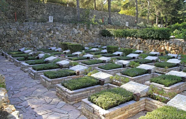 Nationaler Bürgerfriedhof in jerusalem — Stockfoto