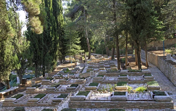 Nationaler Bürgerfriedhof in jerusalem — Stockfoto