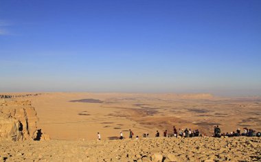 Ramon krater Negev Çölü'nde
