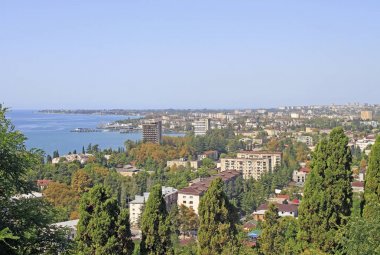 Cityscape Sukhumi - Abhazya ana şehir