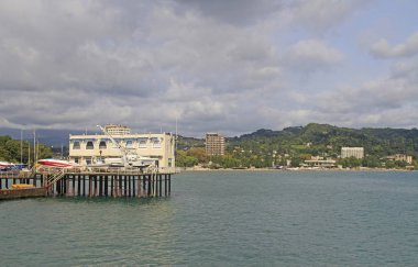 İskele Sukhumi şehirde