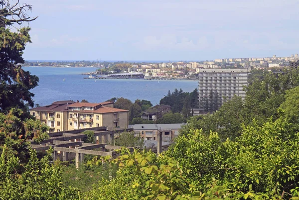 Városkép Szuhumi - a fő város Abházia — Stock Fotó