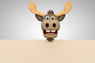 Sevimli geyik hayvan Hayvanat Bahçesi orman karikatür