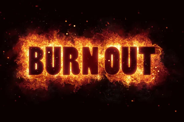 Burnout spalić płomienie wybuchnąć pożar wybuch — Zdjęcie stockowe