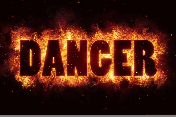 Tänzer zündet Flammen verbrennen Text Explosion explodiert — Stockfoto