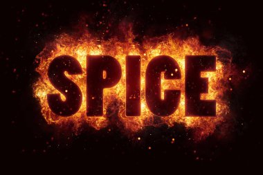 baharatlı sıcak baharat metin yangın patlama yanan alevler