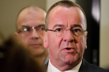 GERMANY, LEIPZIG - DEZEMBER 07, 2017: Boris Pistorius, Innenministerkonferenz