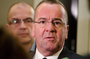 GERMANY, LEIPZIG - DEZEMBER 07, 2017: Boris Pistorius, Innenministerkonferenz