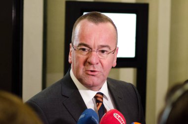 GERMANY, LEIPZIG - DEZEMBER 07, 2017: Boris Pistorius, Innenministerkonferenz