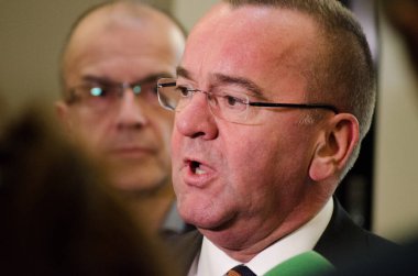 GERMANY, LEIPZIG - DEZEMBER 07, 2017: Boris Pistorius, Innenministerkonferenz