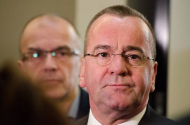 GERMANY, LEIPZIG - DEZEMBER 07, 2017: Boris Pistorius, Innenministerkonferenz