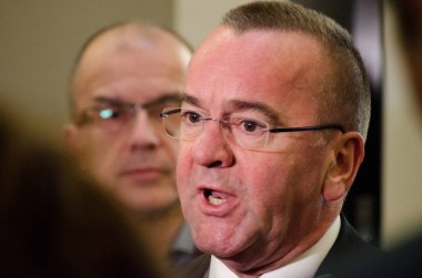 GERMANY, LEIPZIG - DEZEMBER 07, 2017: Boris Pistorius, Innenministerkonferenz