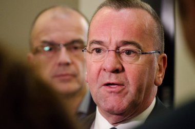 GERMANY, LEIPZIG - DEZEMBER 07, 2017: Boris Pistorius, Innenministerkonferenz