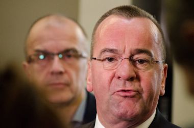 GERMANY, LEIPZIG - DEZEMBER 07, 2017: Boris Pistorius, Innenministerkonferenz