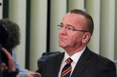 GERMANY, LEIPZIG - DEZEMBER 07, 2017: Boris Pistorius, Innenministerkonferenz