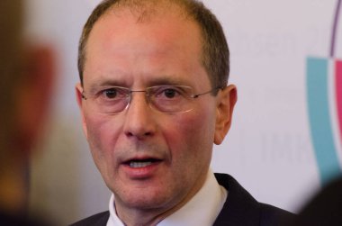 GERMANY, LEIPZIG - DEZEMBER 07, 2017: Markus Ulbig, Innenministerkonferenz