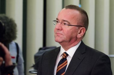 GERMANY, LEIPZIG - DEZEMBER 07, 2017: Boris Pistorius, Innenministerkonferenz