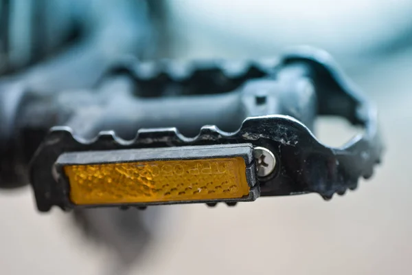 Mountain bike pedal close up — Stock Photo, Image