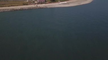 Sochi, Nisan 2018. Sochi Olympic Park yönde Fisht Stadyumu denize uçan. İçin FIFA 2018
