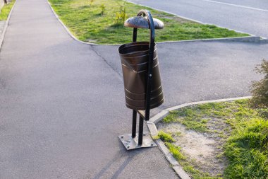  Konteynır. Şehir semaveri Çöp toplama. 