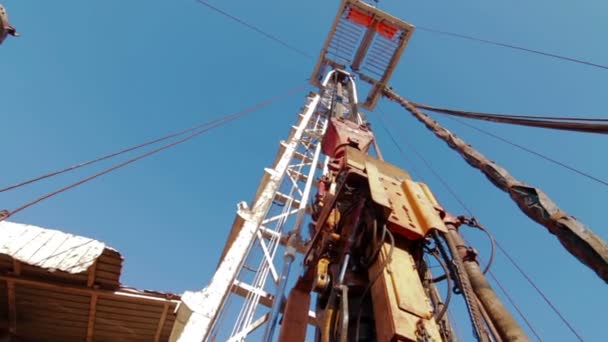 Drilling Rig Oil Industry — Stock Video