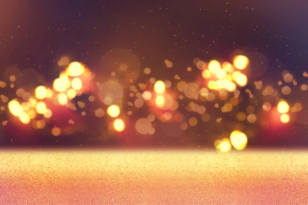 Weihnachten glühen Bokeh glitter verschwimmen Hintergrund — Stockfoto