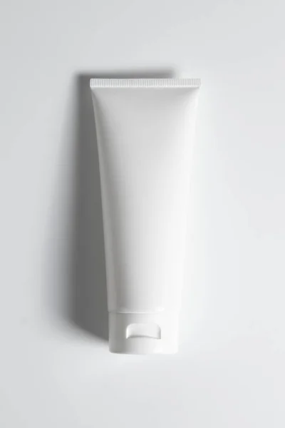 Skjønnhetsspa Medisinsk Hudpleie Emballasje Til Kosmetisk Lotion Hvit Dekorbakgrunn Sunt – stockfoto